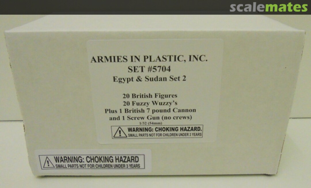 Boxart Egypt & Sudan Set #2 5704 Armies in Plastic Boxart Egypt & Sudan Set #2 5704 Armies in Plastic