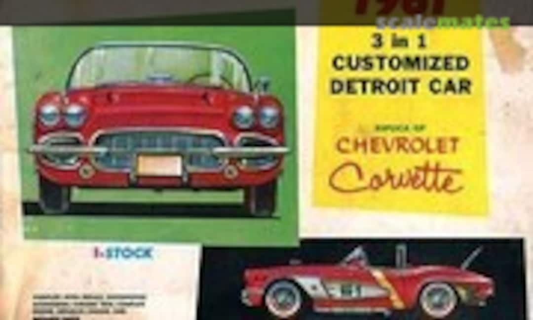 1:24 1961 Chevrolet Corvette (Palmer Plastics 6182-98)