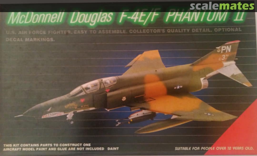 Boxart McDonnell Douglas F-4E Phantom II KM-3 Kiddyland Boxart McDonnell Douglas F-4E Phantom II KM-3 Kiddyland