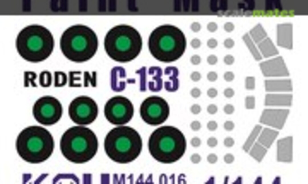 1:144 Paint mask for C-133 (KAV models KAV M144 016) KAV M144 016