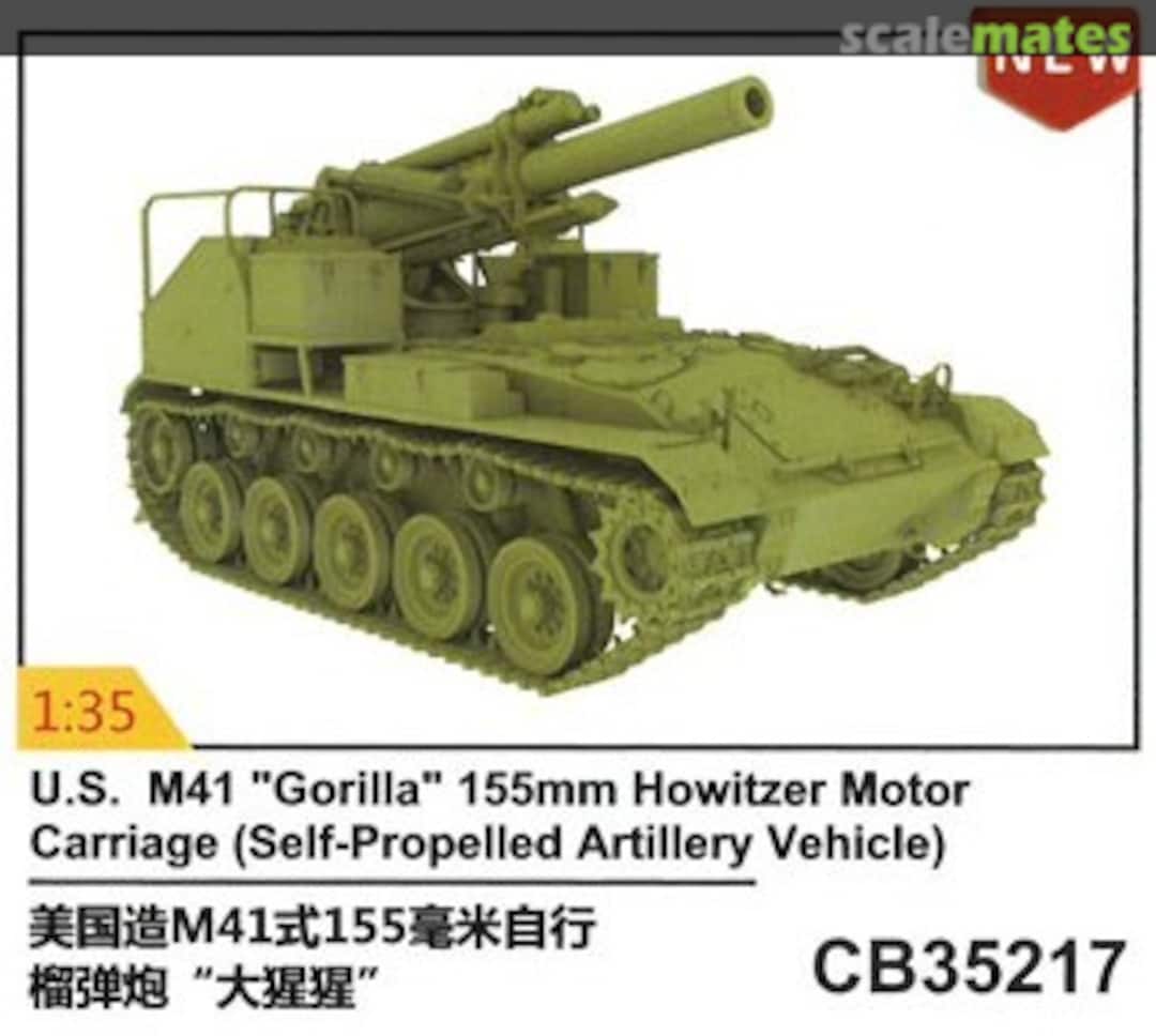 Boxart U.S. M41 "Gorilla" 155mm Howitzer Motor Carriage CB35217 Bronco Boxart U.S. M41 "Gorilla" 155mm Howitzer Motor Carriage CB35217 Bronco