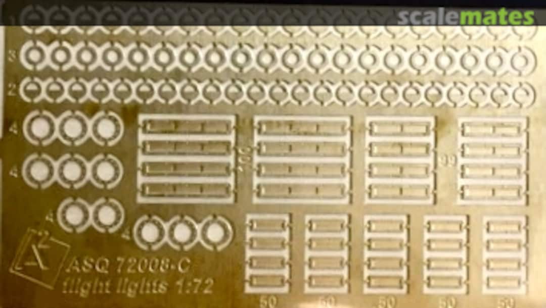 Boxart Helicopter & Aircraft external details. Part C – Formation Flight Lights ASQ72008-C A²-squared