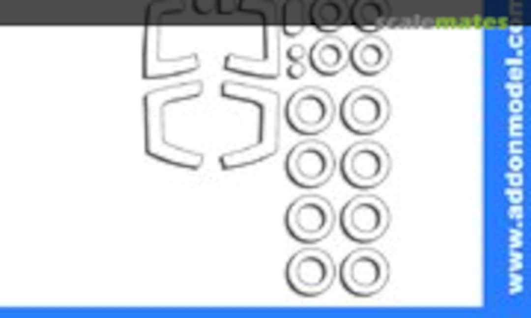 1:72 JA-37/ SF-37 Viggen mask 1:72 (AddON model AOMM72015) AOMM72015