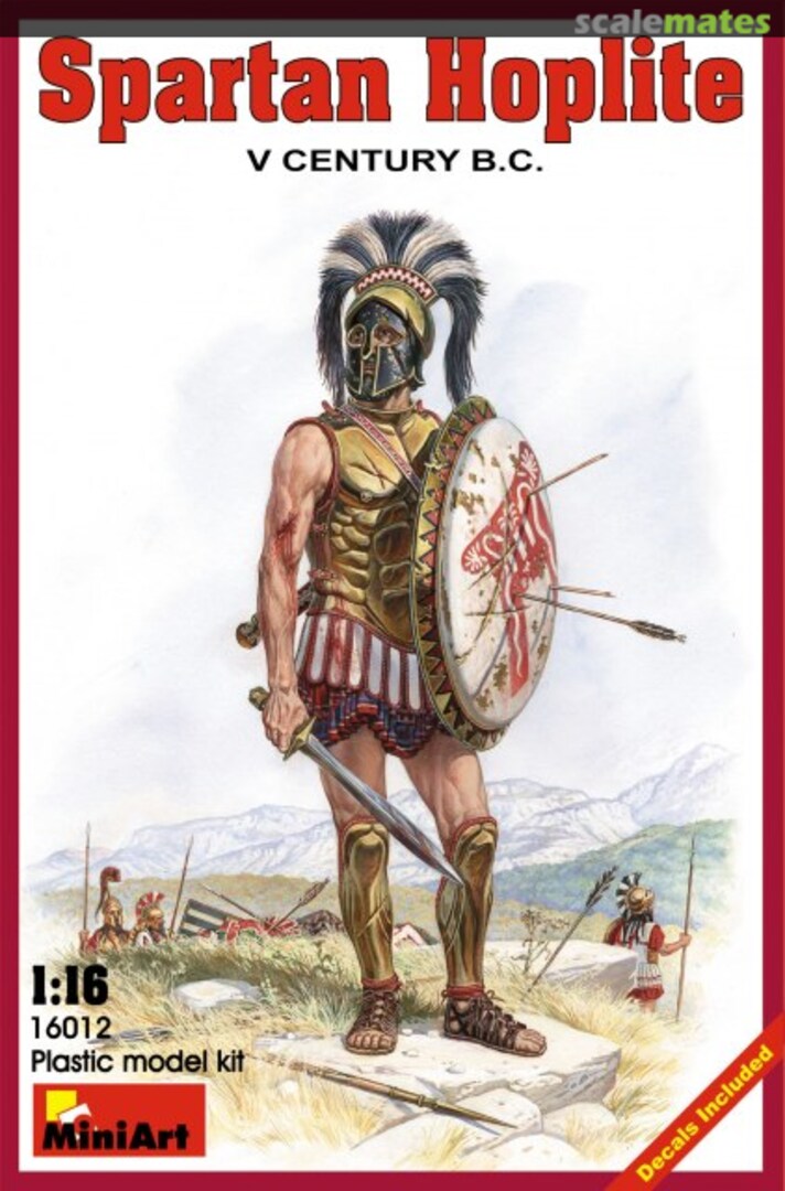 Boxart Spartan Hoplite 16012 MiniArt Boxart Spartan Hoplite 16012 MiniArt