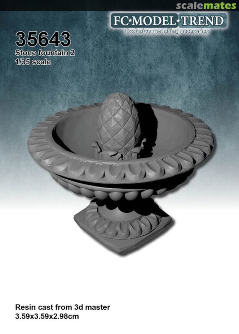 Boxart Stone fountain 2 35643 FC Model Trend Boxart Stone fountain 2 35643 FC Model Trend