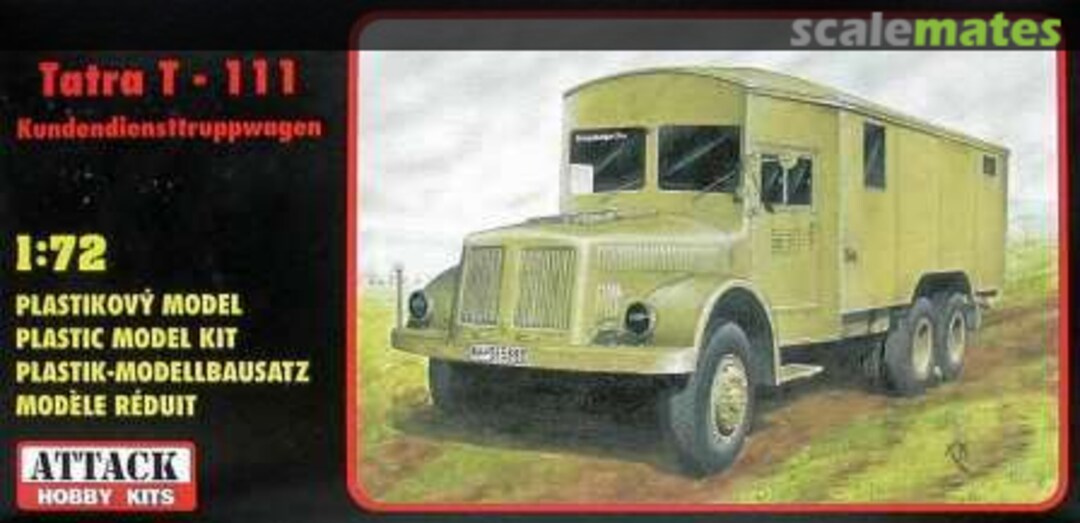 Boxart Tatra T-111 72817 Attack Hobby Kits Boxart Tatra T-111 72817 Attack Hobby Kits