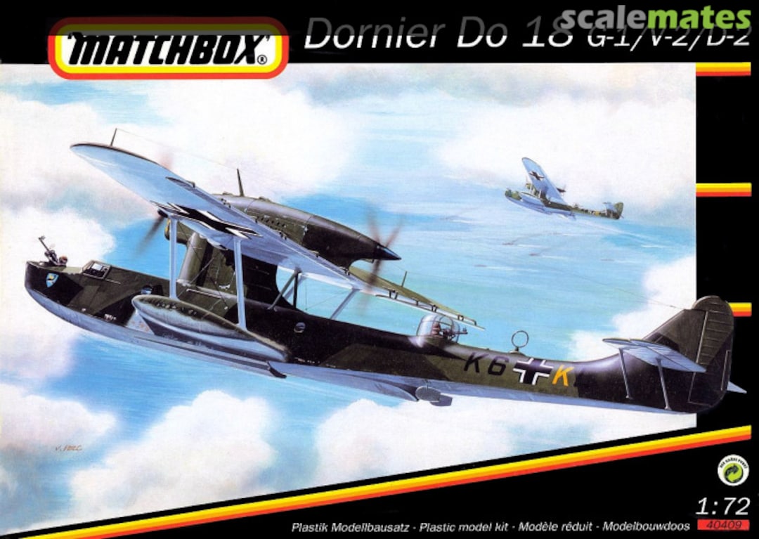Boxart Dornier Do 18 G-1/V-2/D-2 40409 Matchbox Boxart Dornier Do 18 G-1/V-2/D-2 40409 Matchbox