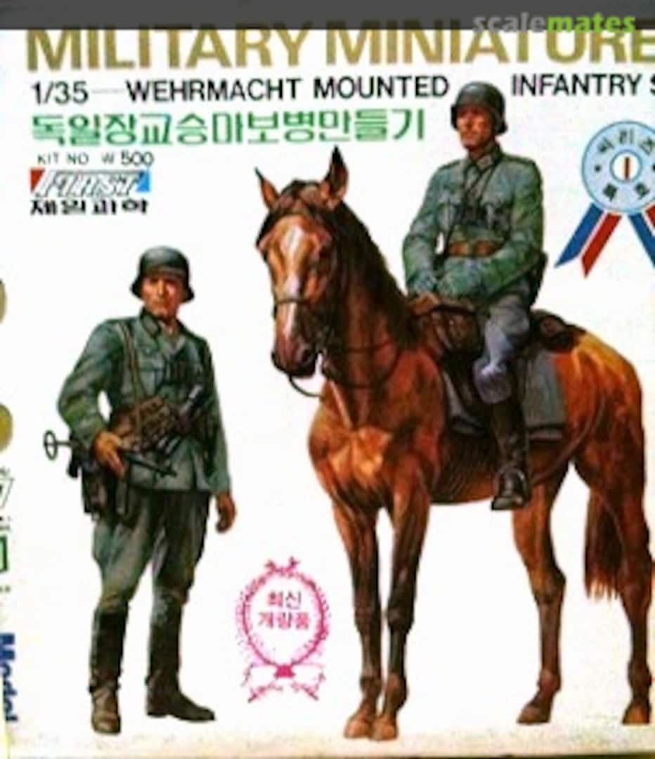 Boxart Wehrmacht Mounted Infantry Set  FIRST