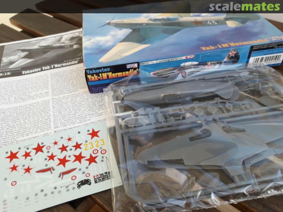 Contents Yak-1M 'Normandie' B-19 MasterCraft Contents Yak-1M 'Normandie' B-19 MasterCraft