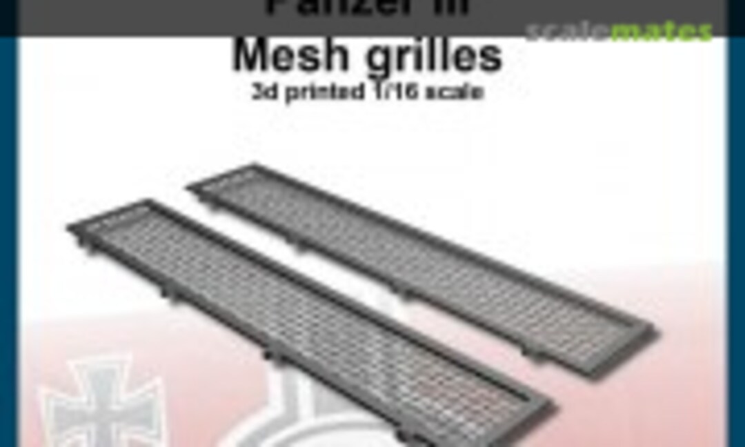 1:16 Panzer III / Stug III Mesh grilles 1:16 (FC Model Trend 16542) 16542