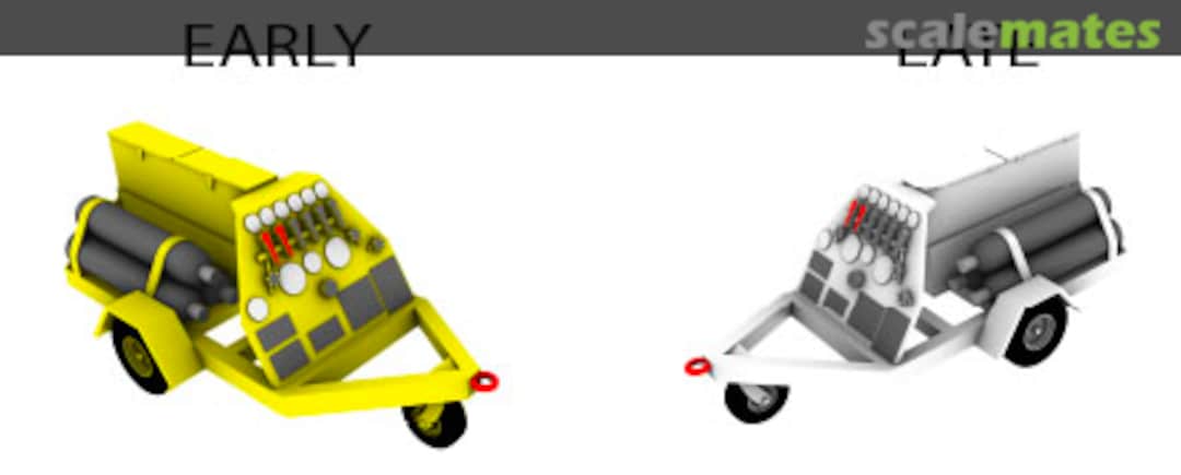 Boxart NAN-4 Nitrogen Cart - 3D printed (8 pcs) 3D200214 L'Arsenal