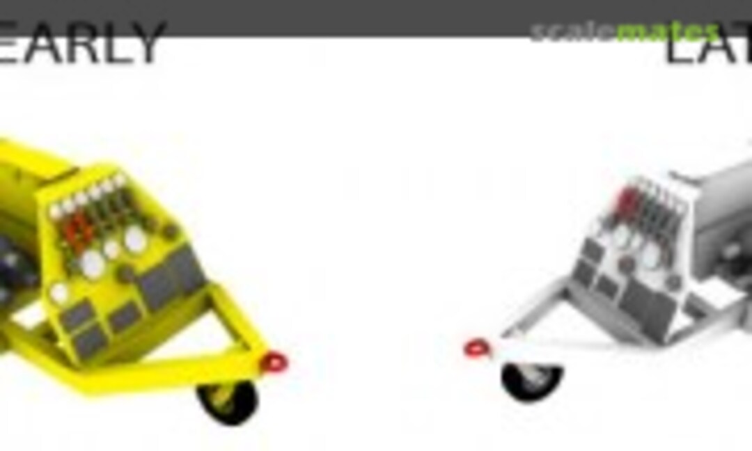 1:200 NAN-4 Nitrogen Cart - 3D printed (8 pcs) (L'Arsenal 3D200214) 3D200214