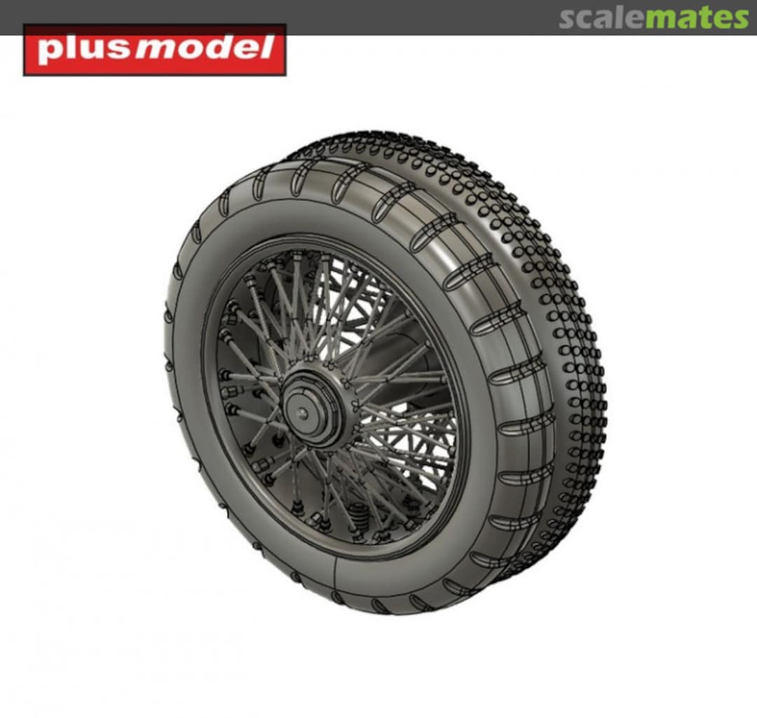 Boxart Wheels for british armoured car RR DP3054 PlusModel Boxart Wheels for british armoured car RR DP3054 PlusModel