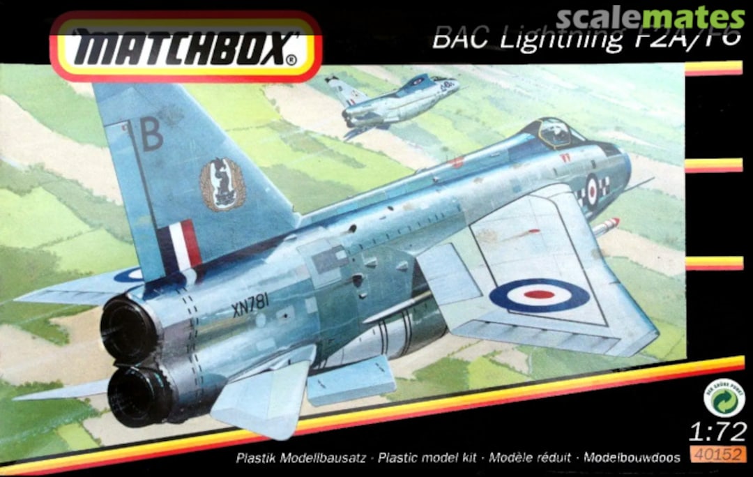Boxart BAC Lightning F2A/F6 40152 Matchbox