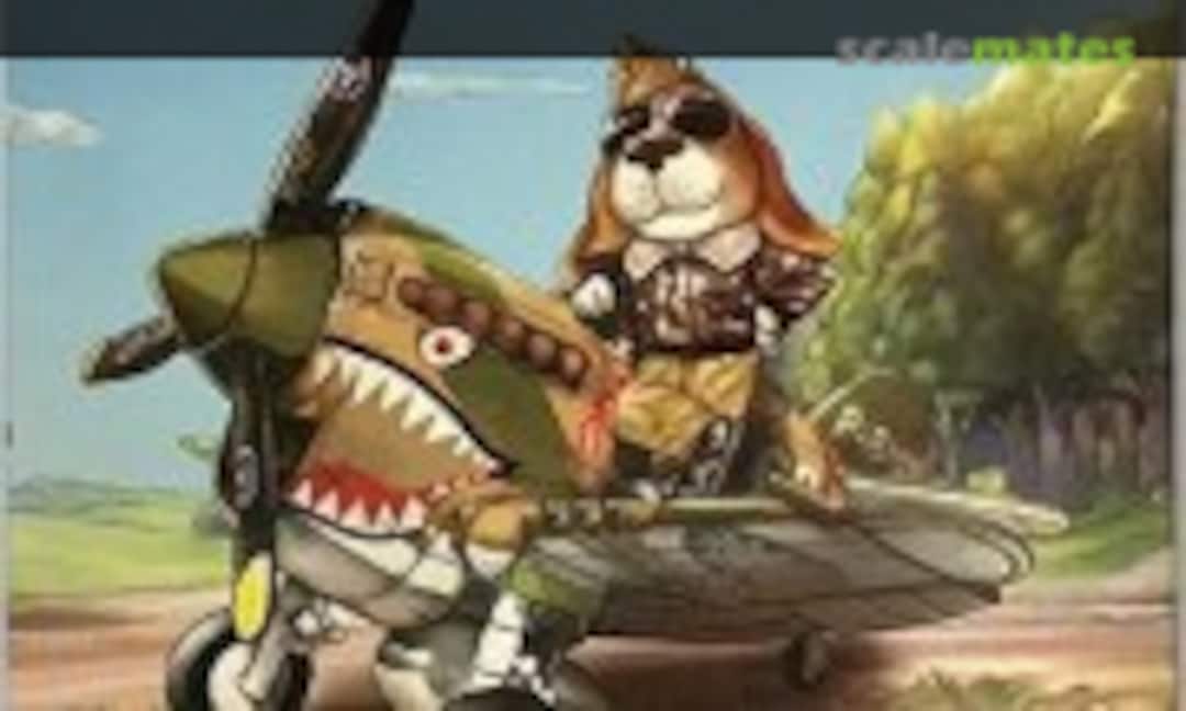 1:Egg Curtiss P-40 Warhawk And Pilot (Tiger Model CH001)