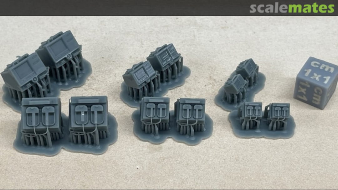 Boxart Defibrillator - type 1 (2 pieces) 48990801 EMP3d Boxart Defibrillator - type 1 (2 pieces) 48990801 EMP3d