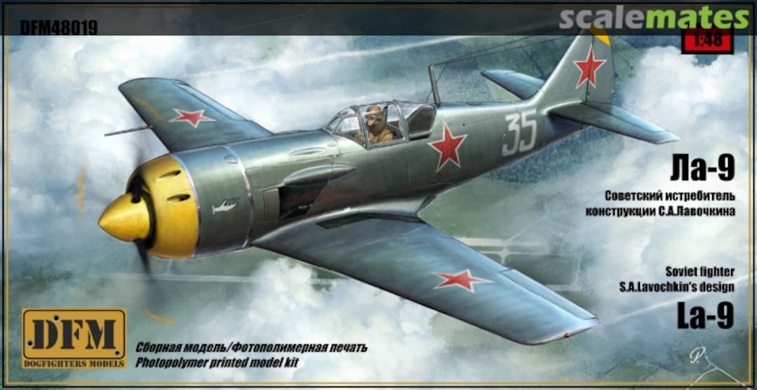 Boxart La-9 DFM48019 DogFighters Models Boxart La-9 DFM48019 DogFighters Models