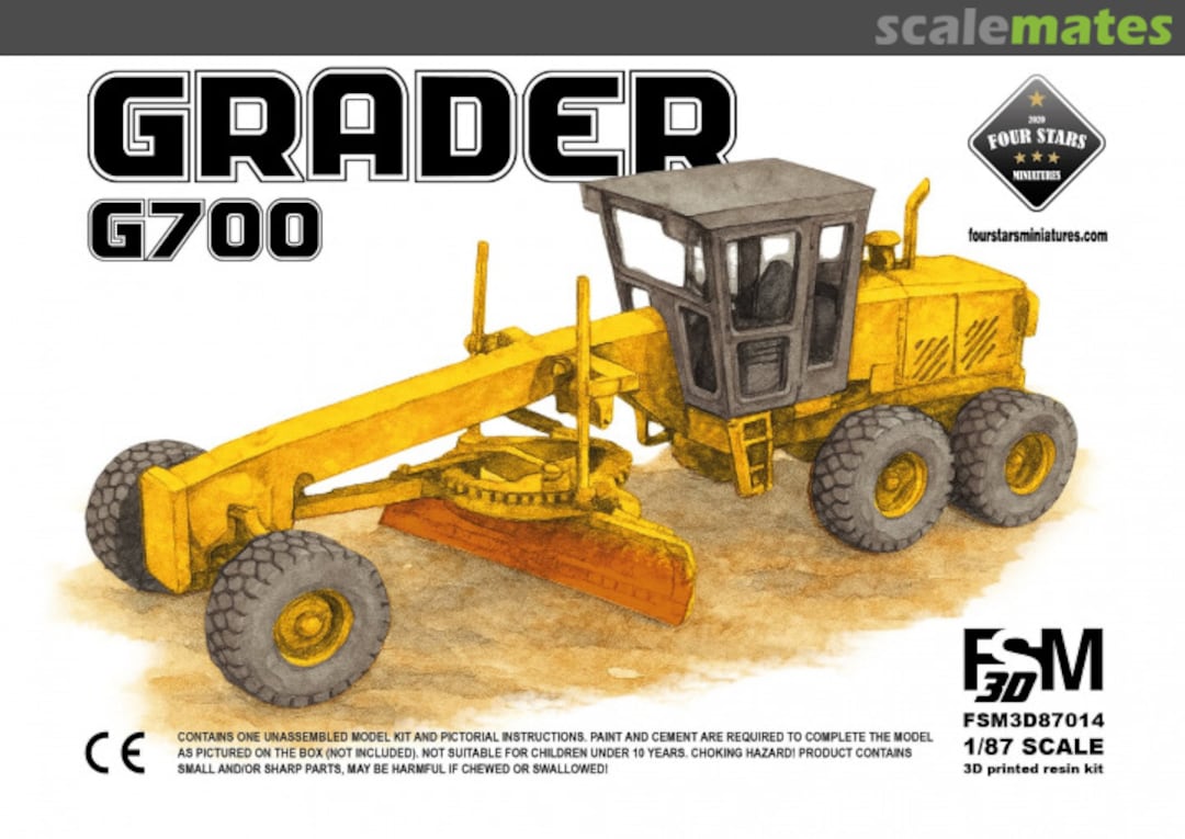 Boxart Grader G700 FSM3D87014 Four Stars Miniatures Boxart Grader G700 FSM3D87014 Four Stars Miniatures