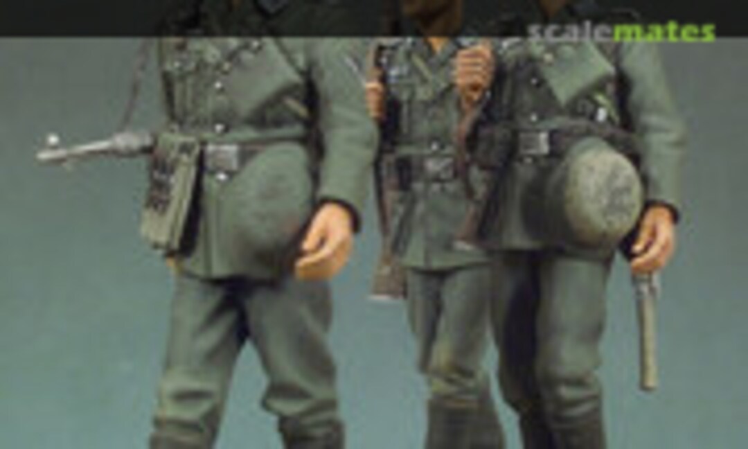 54mm German Infantry Walking Set I (Andrea Miniatures S5-S01) S5-S01