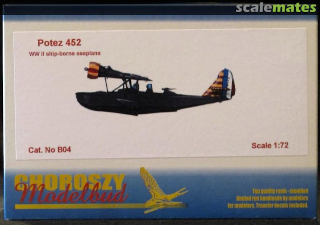 Boxart Potez 452 B04 Choroszy Modelbud Boxart Potez 452 B04 Choroszy Modelbud