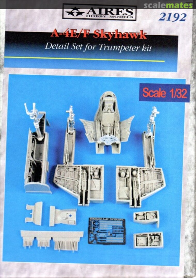 Boxart Douglas A-4E/F Skyhawk Detail Set 2192 Aires Boxart Douglas A-4E/F Skyhawk Detail Set 2192 Aires