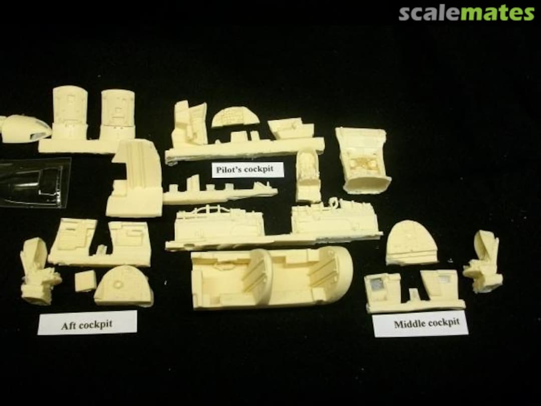Boxart B-58 3-Place Cockpit Set LSM 40344 Lone Star Models Boxart B-58 3-Place Cockpit Set LSM 40344 Lone Star Models