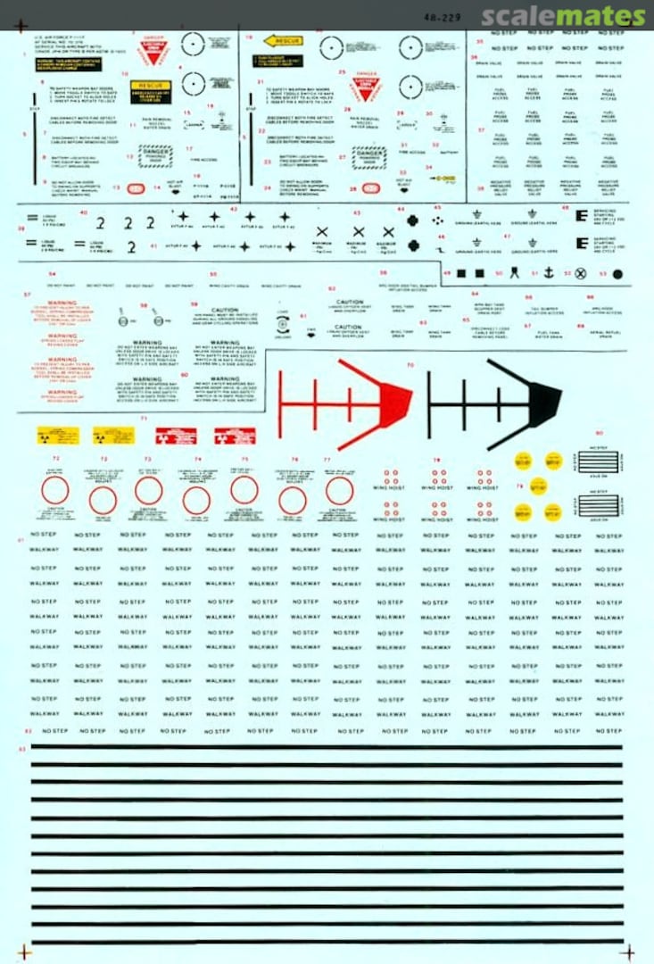 Boxart F-111A/E/F & FB-111A Data 48-229 Microscale Boxart F-111A/E/F & FB-111A Data 48-229 Microscale