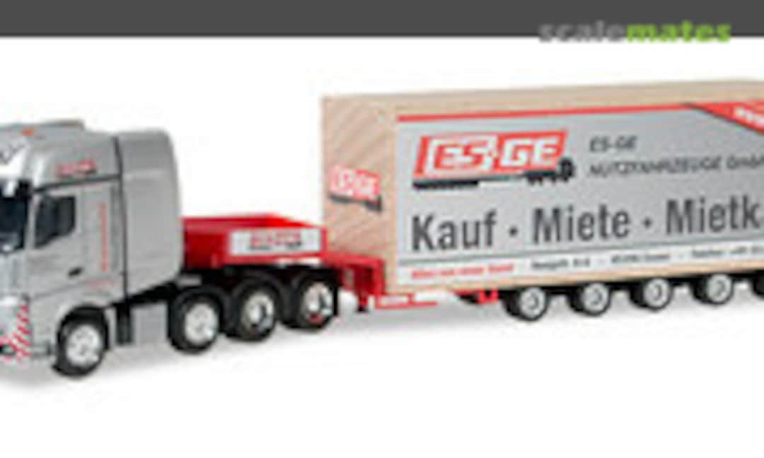Mercedes-Benz Actros SLT Schwerlast-Sattelzug &quot;ES-GE&quot; HCC Sondermodell 2016 (Herpa 925648)