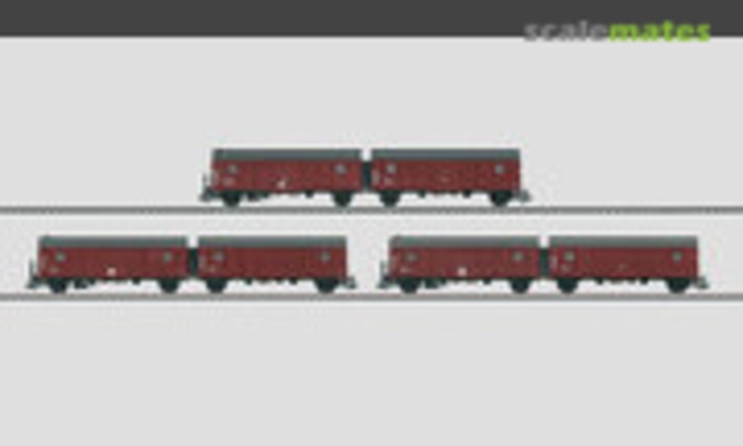 DB &quot;Leig-Einheiten&quot; freight car set (Märklin 48850)