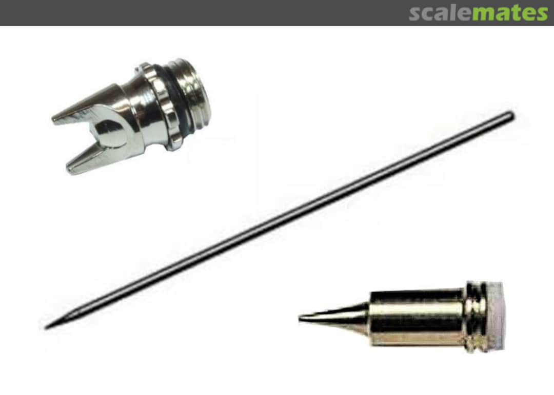 Boxart Nozzle Set 0.2mm CR Plus Fine Line Chrome 126834 Harder & Steenbeck