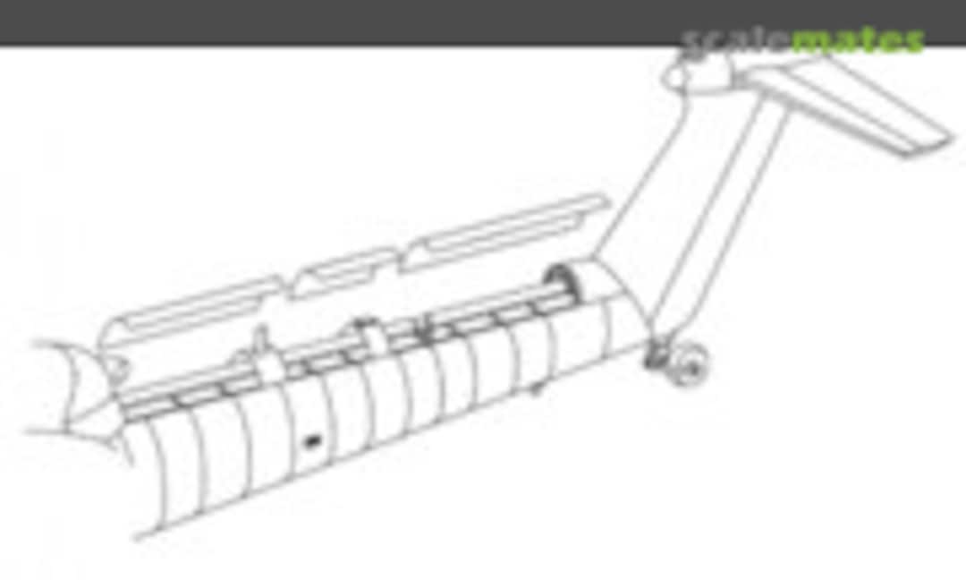 1:72 Mil Mi-28 "Havoc" Transmission Set (HELI Resin Kits TC72028) TC72028