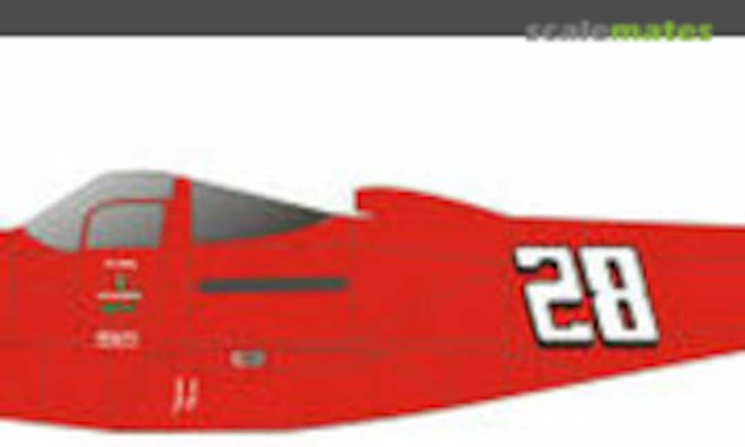1:48 P-63C #28 Tipsy Miss 1974-75 (Red Pegasus Decals 28red) 28red