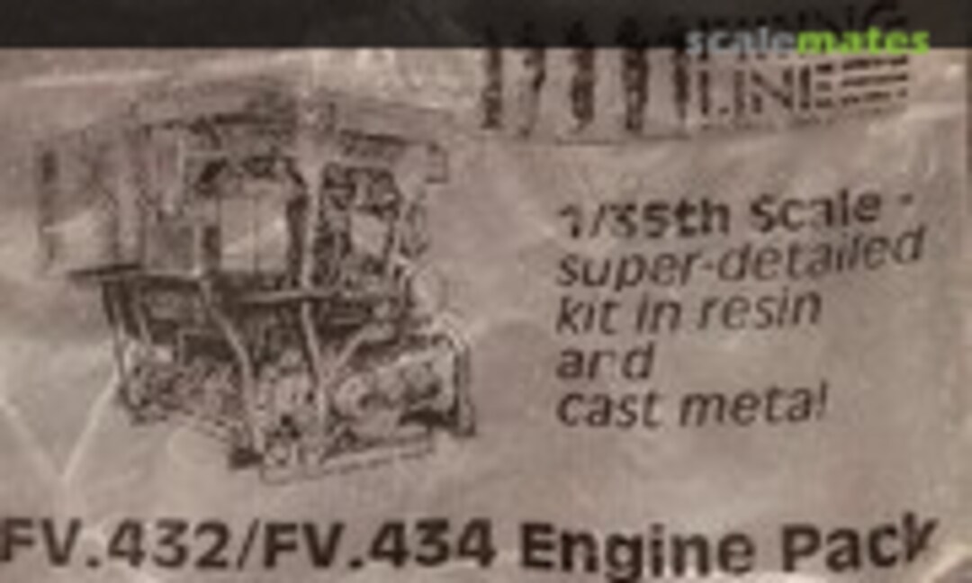 1:35 FV432 / 434 British APC engine pack (Firing Line 37035) 37035