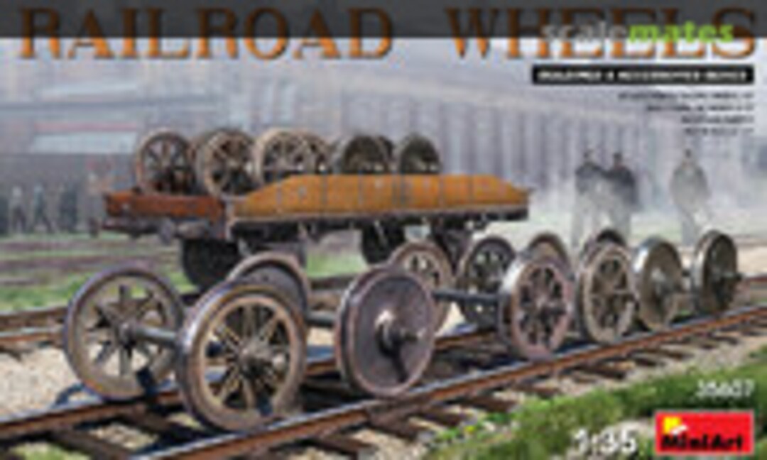 1:35 Railroad wheels (MiniArt 35607) 35607