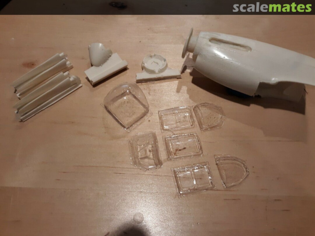 Boxart P-51B Resin Upgrade Set Nose and Canopy 109ace Boxart P-51B Resin Upgrade Set Nose and Canopy 109ace