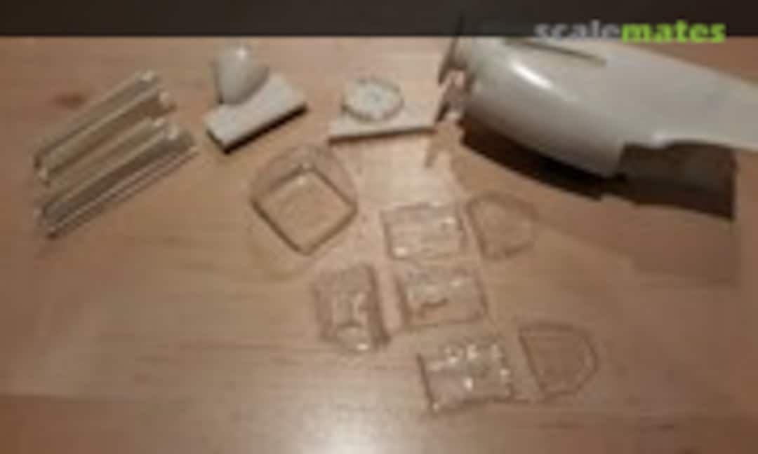 1:32 P-51B Resin Upgrade Set Nose and Canopy (109ace )