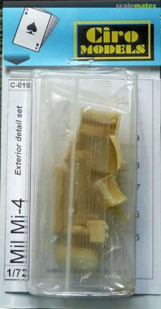 Boxart Mil Mi-4 Hound C-019 Ciro Models Boxart Mil Mi-4 Hound C-019 Ciro Models