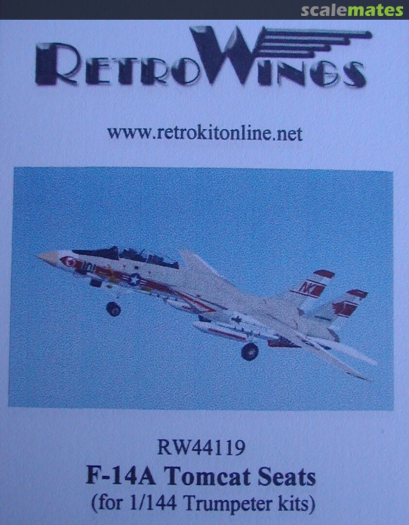Boxart F-14A Tomcat Seats RW44119 RetroWings Boxart F-14A Tomcat Seats RW44119 RetroWings