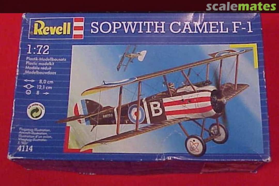 Boxart Sopwith F.1 Camel 4114 Revell Boxart Sopwith F.1 Camel 4114 Revell