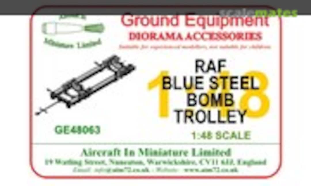 1:48 Blue Steel Bomb Trolley (Aircraft In Miniature Ltd GE48063) GE48063