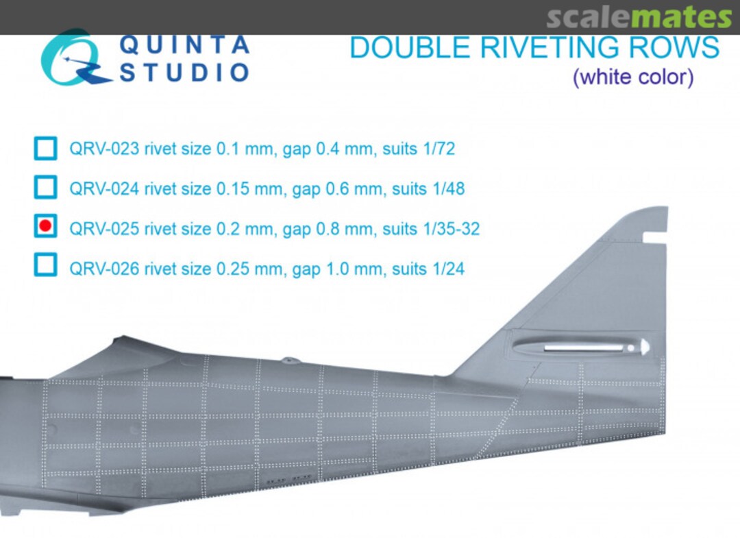 Boxart double riveting row qrv-025 Quinta Studio