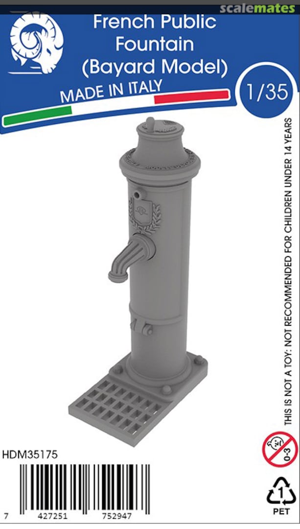 Boxart Public Fountain (Bayard) HDM35175 HD Models Boxart Public Fountain (Bayard) HDM35175 HD Models