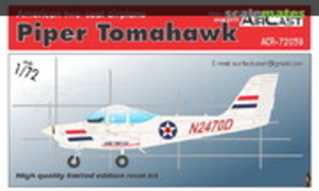 1:72 Piper Tomahawk (Air Cast Resin ACR-72039) ACR-72039