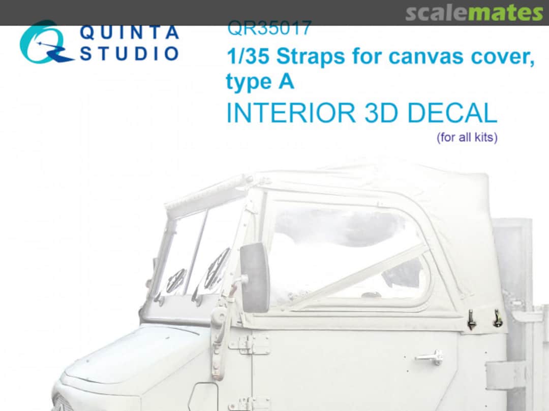 Boxart Straps for canvas cover, type A QR35017 Quinta Studio Boxart Straps for canvas cover, type A QR35017 Quinta Studio