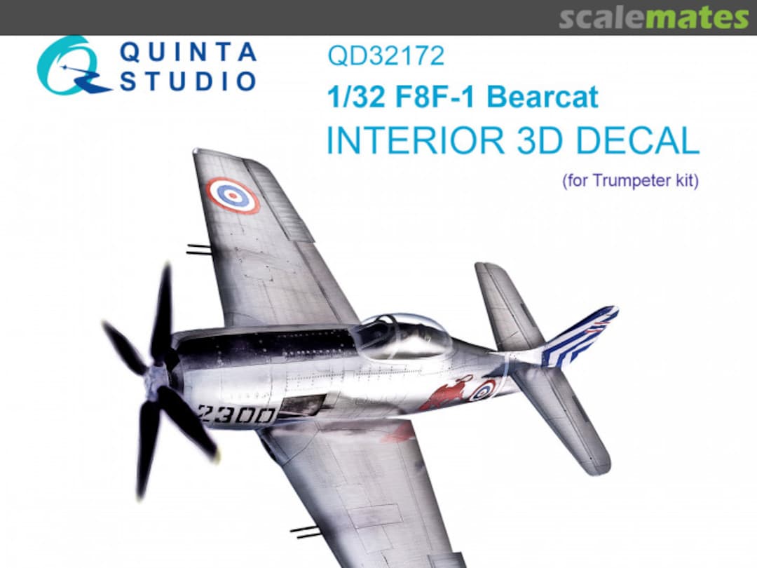Boxart F8F-1 Bearcat interior 3D decals QD32172 Quinta Studio Boxart F8F-1 Bearcat interior 3D decals QD32172 Quinta Studio