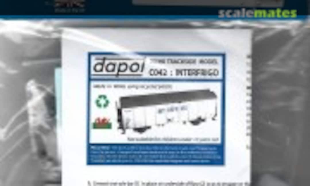 1:76 Interfrigo Refrigerated Van (Dapol Kitmaster C042) C042