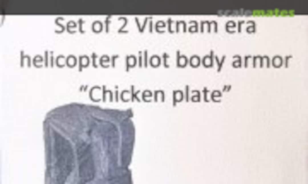 1:72 Set of 2 lose Vietnam era Helicopter Pilot Body Armor "Chicken Plate" (Reedoak 720141) 720141