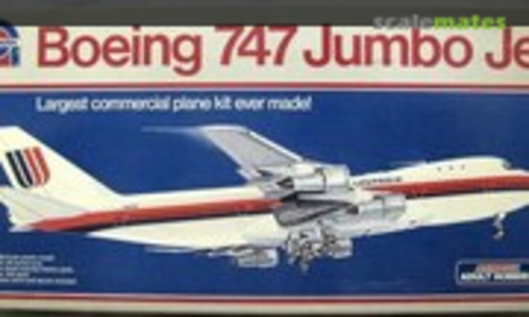 1:100 Boeing 747 Jumbo Jet (Anmark 7553)