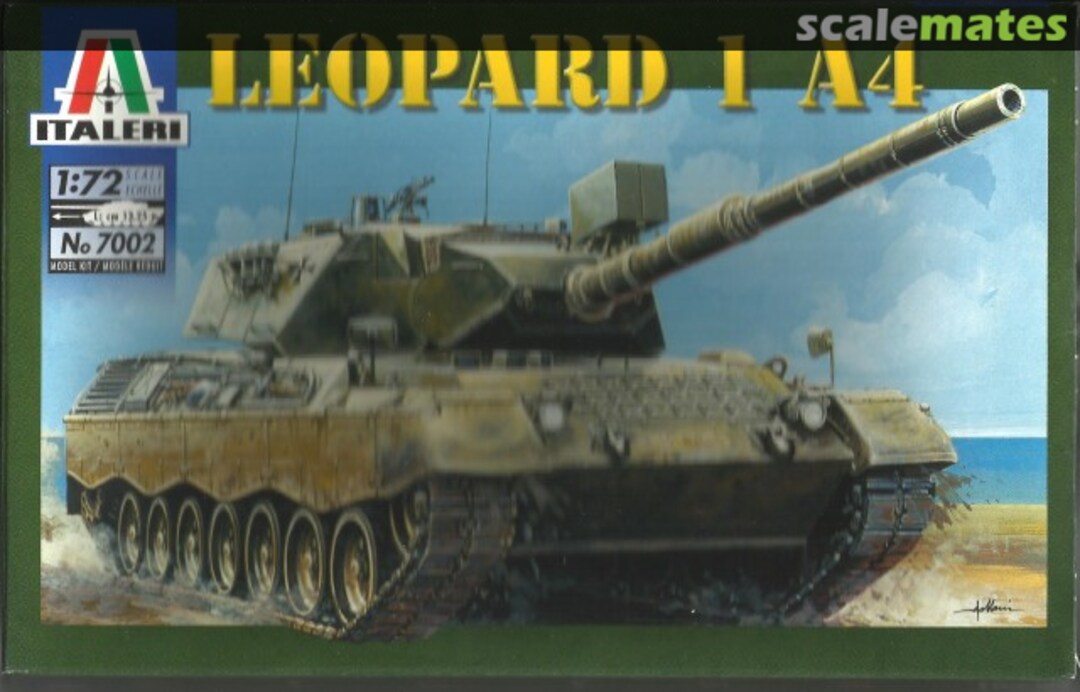Boxart Leopard 1A4 7002 Italeri