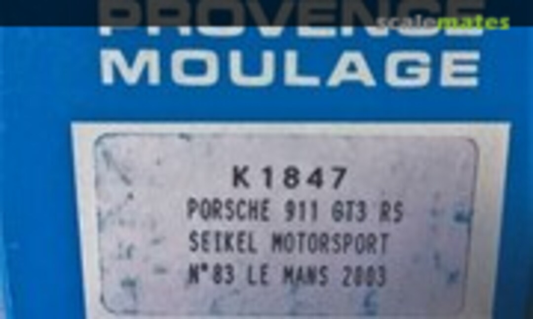 1:43 Porsche 911 GT3-R Seikel Motorsport (Provence Moulage K1847)